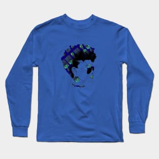 African Blue Long Sleeve T-Shirt